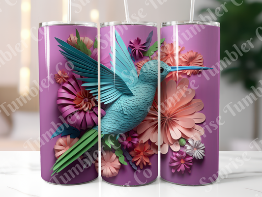Hummingbird Variety Part 1 - 20oz and 30oz Tumblers (Glow In The Dark Green And Blue Available)