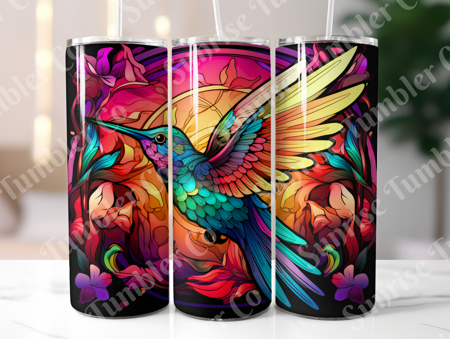 Hummingbird Variety Part 1 - 20oz and 30oz Tumblers (Glow In The Dark Green And Blue Available)