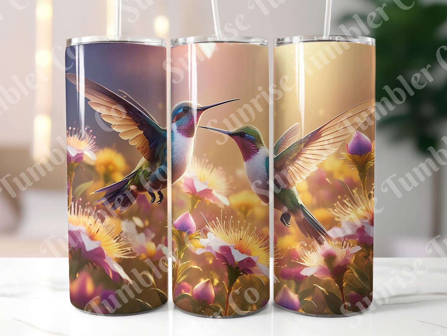 Hummingbird Variety Part 2 - 20oz and 30oz Tumblers (Glow In The Dark Green And Blue Available)
