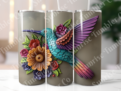 Hummingbird Variety Part 1 - 20oz and 30oz Tumblers (Glow In The Dark Green And Blue Available)