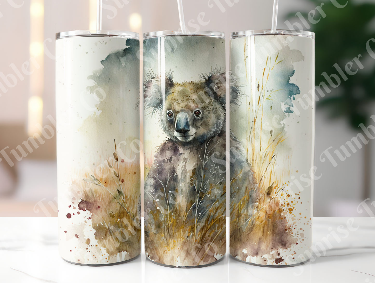 Koala Variety Part 2 - 20oz and 30oz Tumblers (Glow In The Dark Green And Blue Available)