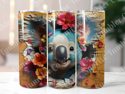 Koala Variety Part 2 - 20oz and 30oz Tumblers (Glow In The Dark Green And Blue Available)