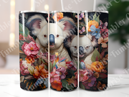 Koala Variety Part 2 - 20oz and 30oz Tumblers (Glow In The Dark Green And Blue Available)