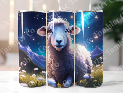 Lamb & Sheep Variety - 20oz and 30oz Tumblers (Glow In The Dark Green And Blue Available)