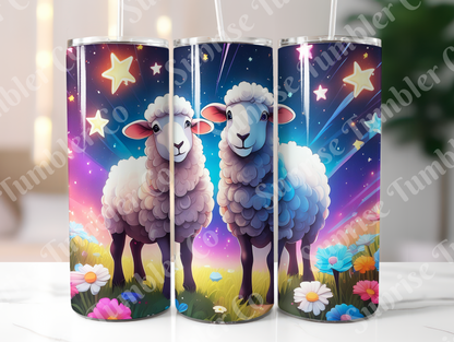 Lamb & Sheep Variety - 20oz and 30oz Tumblers (Glow In The Dark Green And Blue Available)