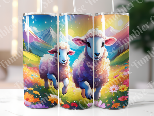 Lamb & Sheep Variety - 20oz and 30oz Tumblers (Glow In The Dark Green And Blue Available)