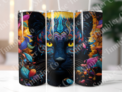 Snow Leopard Variety Part 2 - 20oz and 30oz Tumblers (Glow In The Dark Green And Blue Available)