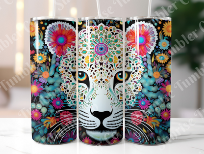 Snow Leopard Variety Part 1 - 20oz and 30oz Tumblers (Glow In The Dark Green And Blue Available)