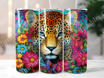 Snow Leopard Variety Part 1 - 20oz and 30oz Tumblers (Glow In The Dark Green And Blue Available)