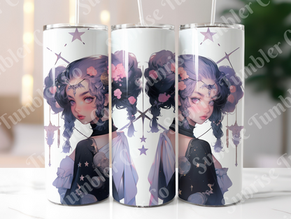Zodiac Signs Variety Part 2 - 20oz and 30oz Tumblers (Glow In The Dark Green And Blue Available)