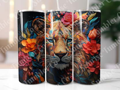 Lion Variety Part 1 - 20oz and 30oz Tumblers (Glow In The Dark Green And Blue Available)