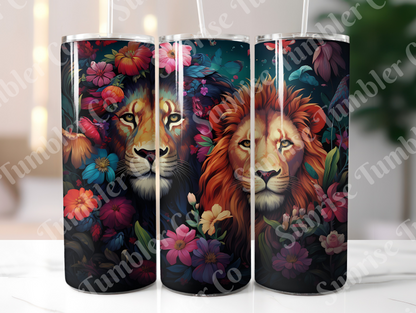 Lion Variety Part 2 - 20oz and 30oz Tumblers (Glow In The Dark Green And Blue Available)