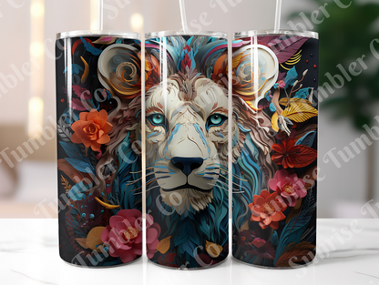 Lion Variety Part 1 - 20oz and 30oz Tumblers (Glow In The Dark Green And Blue Available)