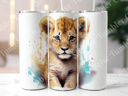 Lion Variety Part 2 - 20oz and 30oz Tumblers (Glow In The Dark Green And Blue Available)