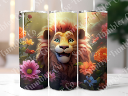 Lion Variety Part 1 - 20oz and 30oz Tumblers (Glow In The Dark Green And Blue Available)