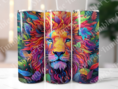 Lion Variety Part 2 - 20oz and 30oz Tumblers (Glow In The Dark Green And Blue Available)