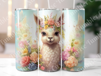 Llama Variety - 20oz and 30oz Tumblers (Glow In The Dark Green And Blue Available)