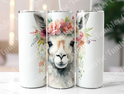 Llama Variety - 20oz and 30oz Tumblers (Glow In The Dark Green And Blue Available)
