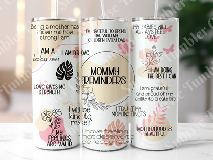 Positive and Inspirational Sayings Variety Part 3 - 20 oz and 30 oz Tumblers (Glow In The Dark Options Available)