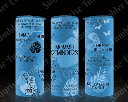Positive and Inspirational Sayings Variety Part 3 - 20 oz and 30 oz Tumblers (Glow In The Dark Options Available)