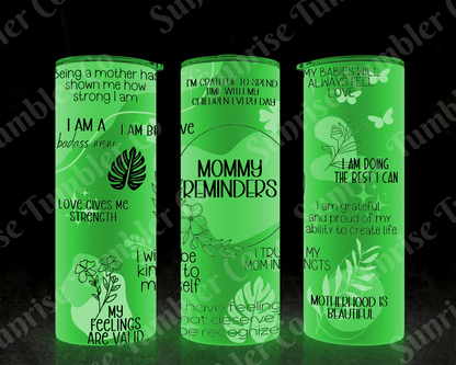 Positive and Inspirational Sayings Variety Part 3 - 20 oz and 30 oz Tumblers (Glow In The Dark Options Available)