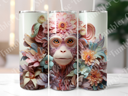 Monkey Variety - 20oz and 30oz Tumblers (Glow In The Dark Green And Blue Available)