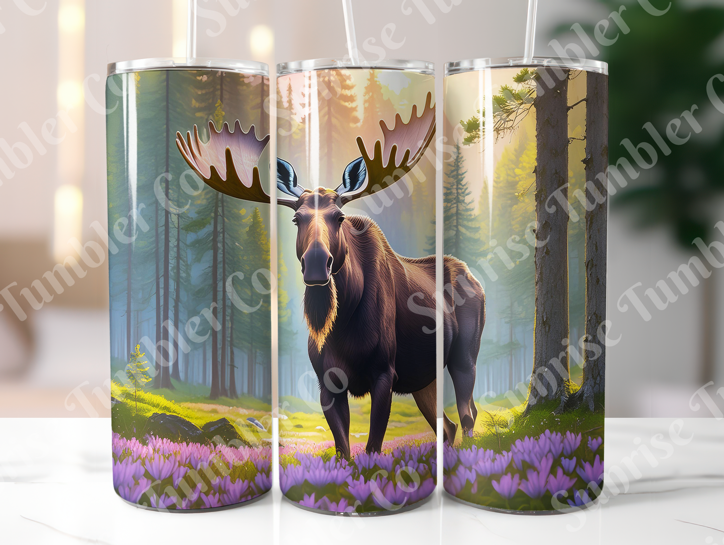 Moose Variety - 20oz and 30oz Tumblers (Glow In The Dark Green And Blue Available)