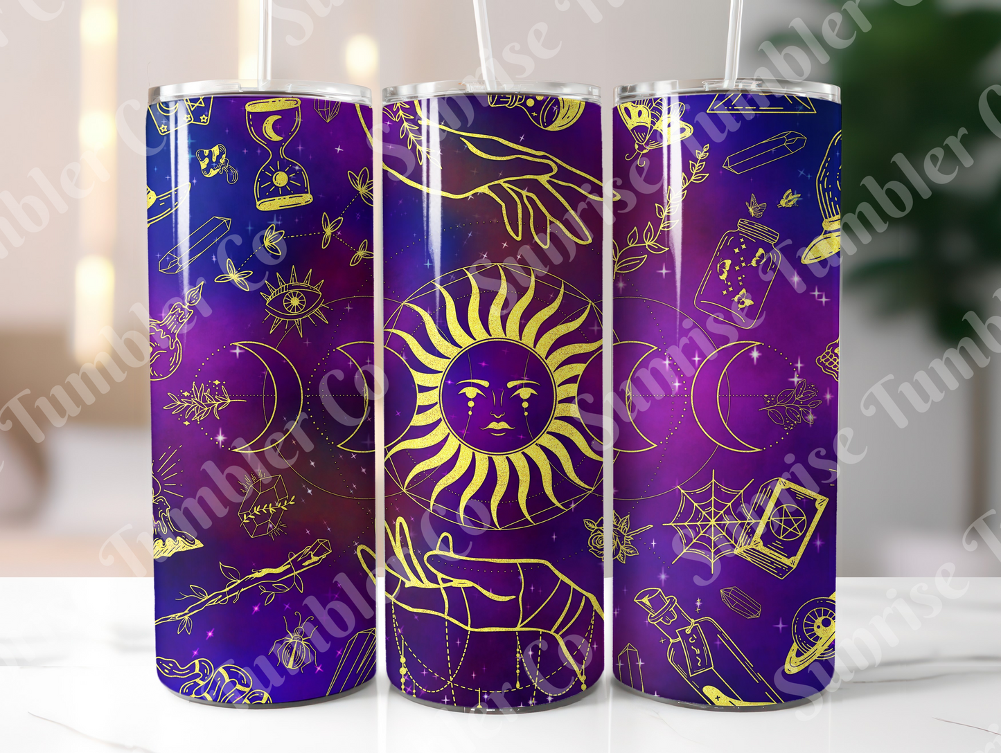 Celestial Variety - 20 oz and 30 oz Tumblers (Glow In The Dark Option Available)