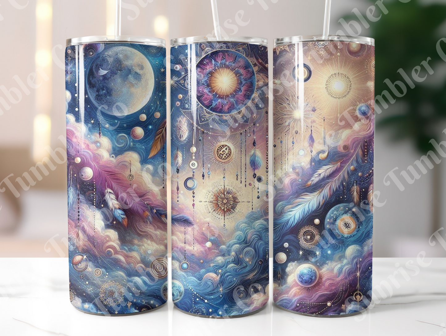 Celestial Variety - 20 oz and 30 oz Tumblers (Glow In The Dark Option Available)