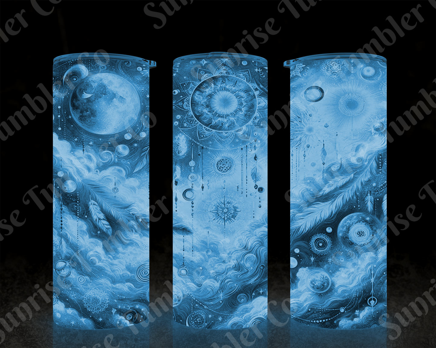 Celestial Variety - 20 oz and 30 oz Tumblers (Glow In The Dark Option Available)