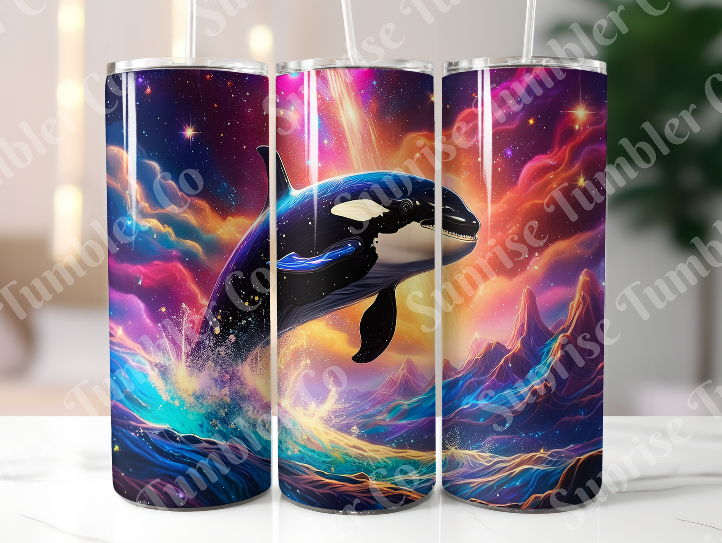 Orca Variety - 20oz and 30oz Tumblers (Glow In The Dark Green And Blue Available)