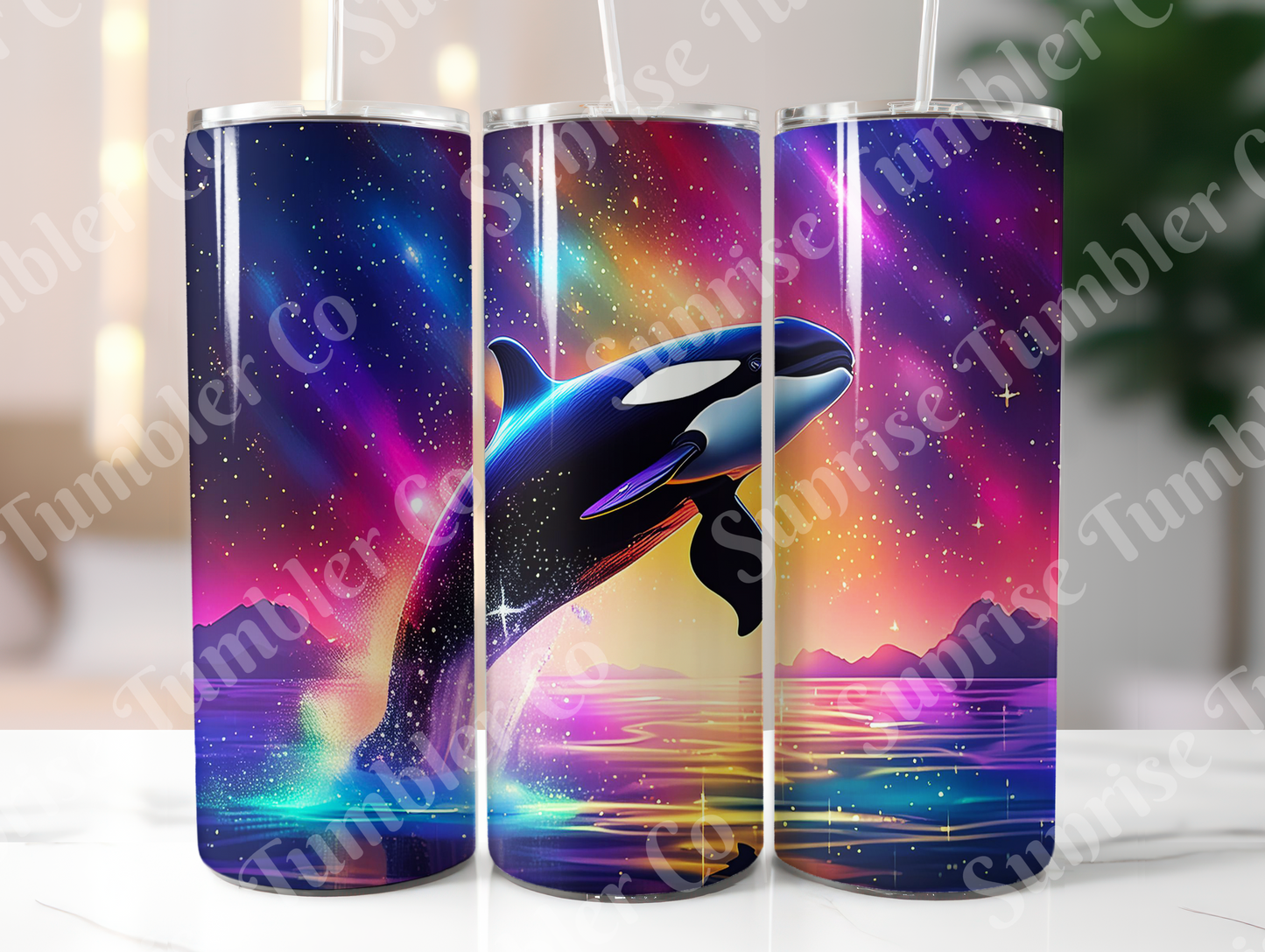 Orca Variety - 20oz and 30oz Tumblers (Glow In The Dark Green And Blue Available)