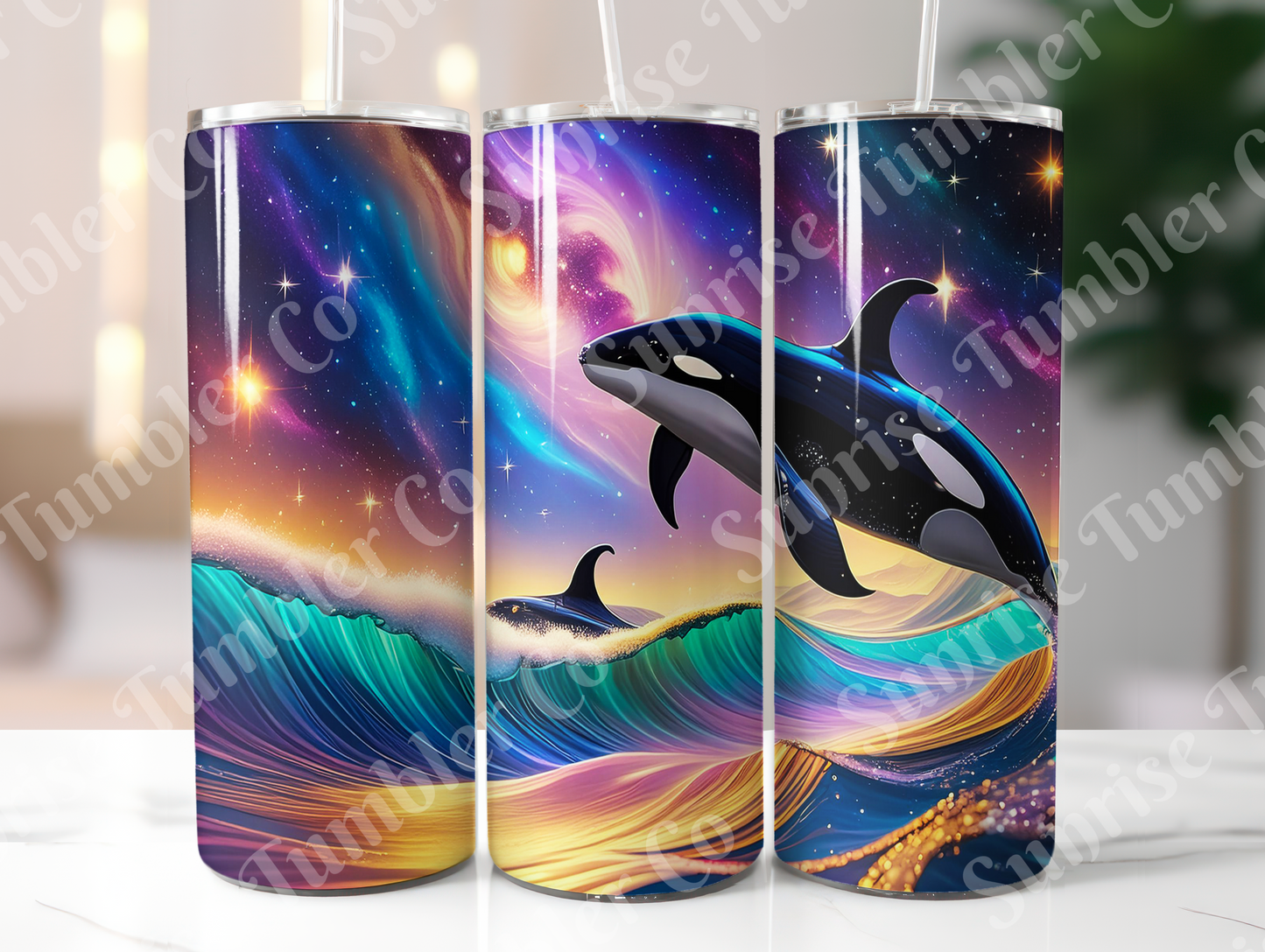 Orca Variety - 20oz and 30oz Tumblers (Glow In The Dark Green And Blue Available)