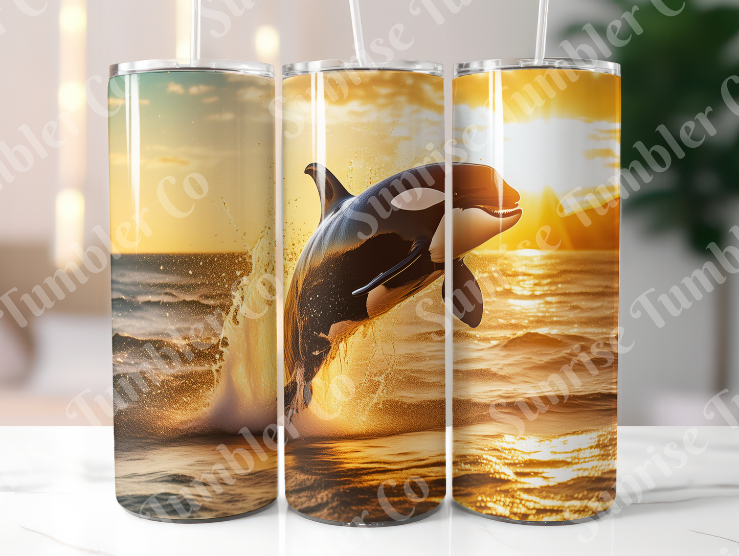 Orca Variety - 20oz and 30oz Tumblers (Glow In The Dark Green And Blue Available)