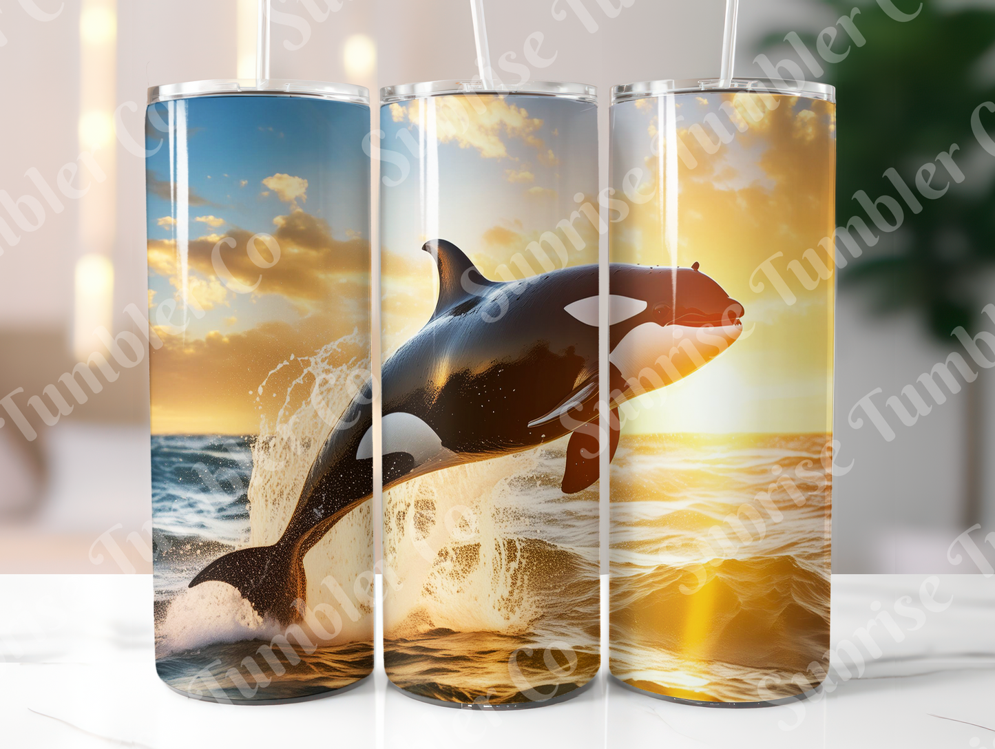 Orca Variety - 20oz and 30oz Tumblers (Glow In The Dark Green And Blue Available)