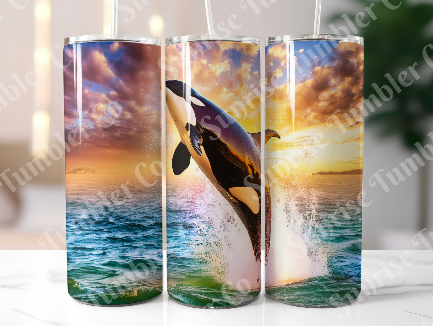 Orca Variety - 20oz and 30oz Tumblers (Glow In The Dark Green And Blue Available)