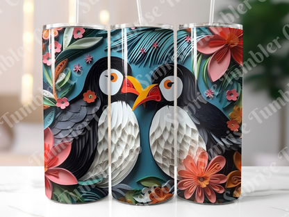 Penguin Variety Part 2 - 20oz and 30oz Tumblers (Glow In The Dark Green And Blue Available)