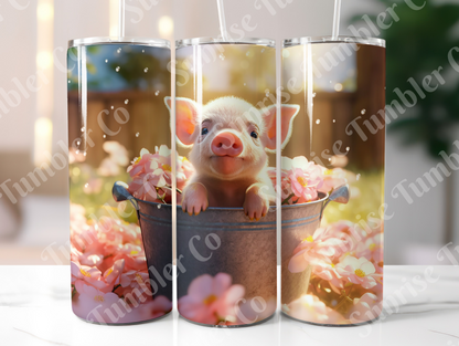 Pig Variety Part 1 - 20oz and 30oz Tumblers (Glow In The Dark Green And Blue Available)