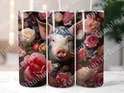 Pig Variety Part 1 - 20oz and 30oz Tumblers (Glow In The Dark Green And Blue Available)