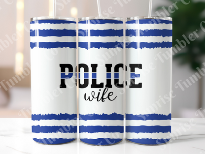Military, Veteran & First Responders Variety Part 1 - 20oz and 30oz Tumblers (Glow In The Dark Green And Blue Available)