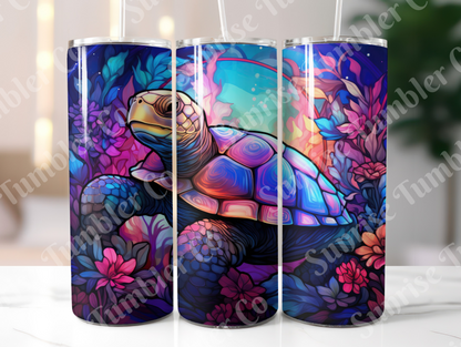 Sea Turtle Variety Part 2 - 20oz and 30oz Tumblers (Glow In The Dark Green And Blue Available)