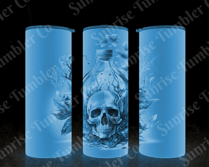 Skulls Variety Part 2 - 20 oz and 30 oz Tumbler (Glow In The Dark Option Available)