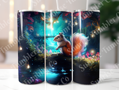 Squirrels Variety - 20oz and 30oz Tumblers (Glow In The Dark Green And Blue Available)