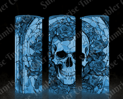 Skulls Variety Part 2 - 20 oz and 30 oz Tumbler (Glow In The Dark Option Available)