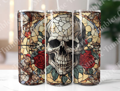 Skulls Variety Part 2 - 20 oz and 30 oz Tumbler (Glow In The Dark Option Available)