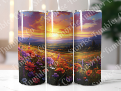 Sunsets Variety Part 1 - 20oz and 30oz Tumblers (Glow In The Dark Green And Blue Available)