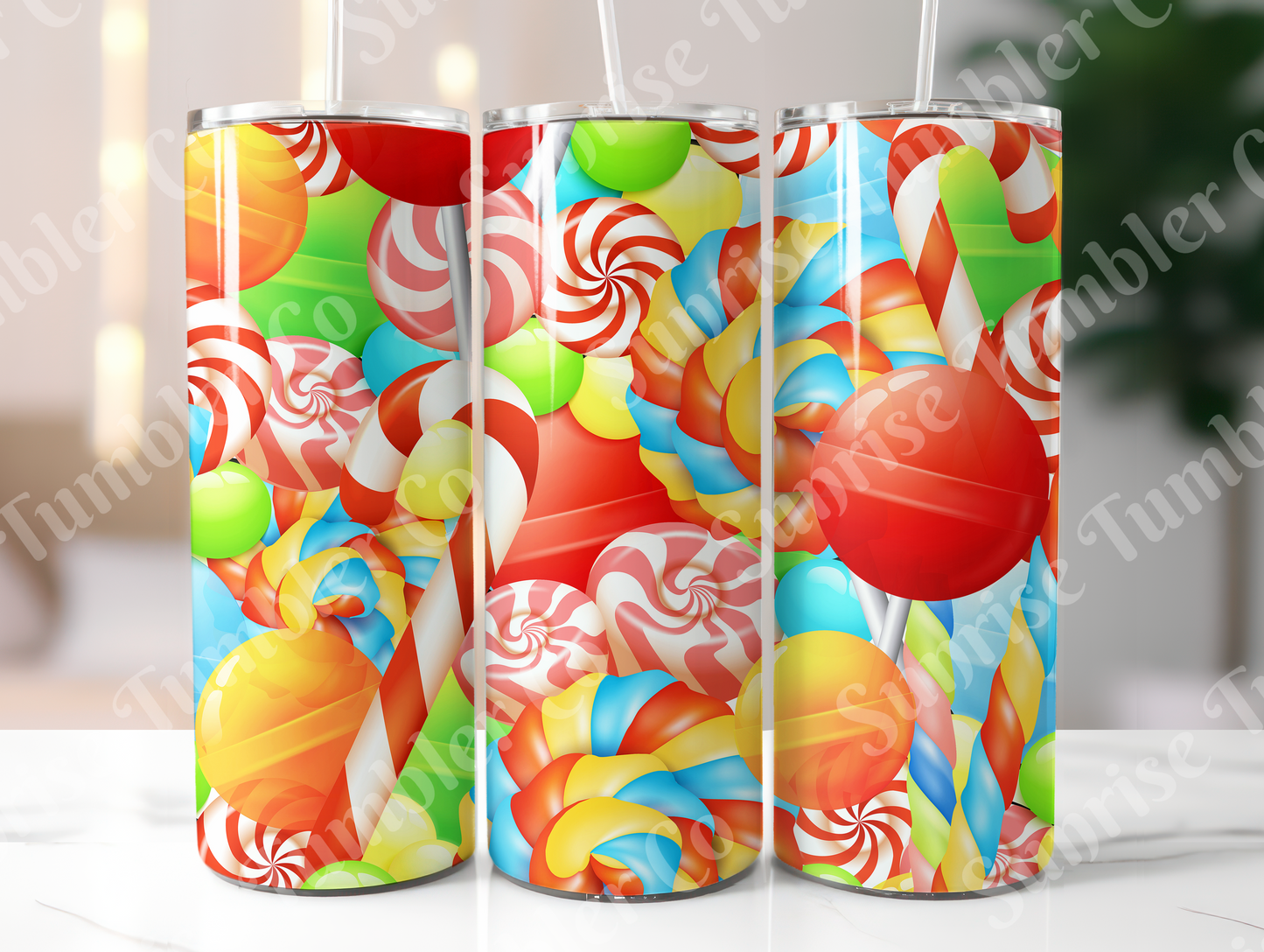 Sweets Variety - 20oz and 30oz Tumblers (Glow In The Dark Green And Blue Available)
