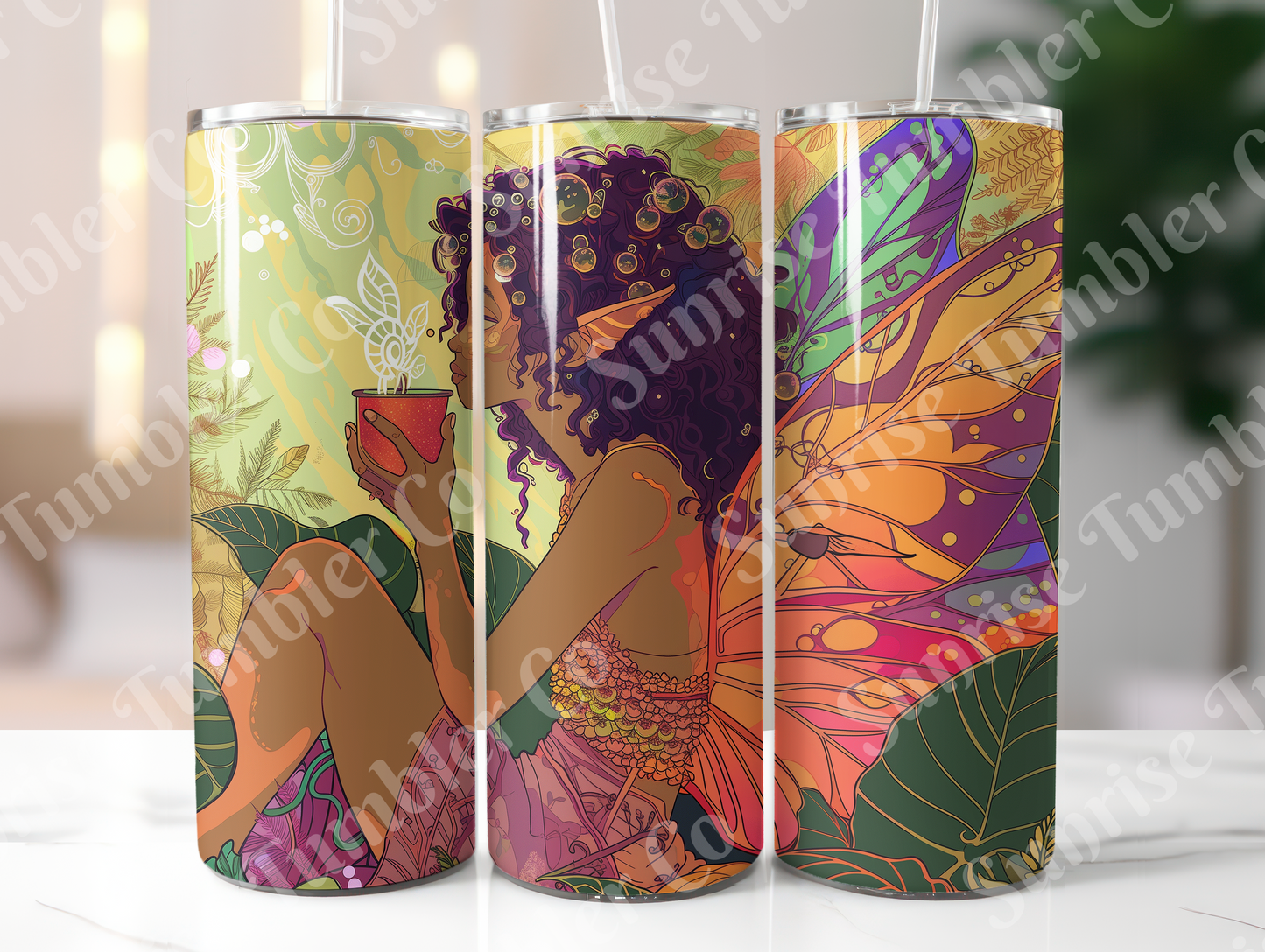 Fairy & Enchantress Variety Part 2 - 20oz and 30oz Tumblers (Glow In The Dark Green And Blue Available)