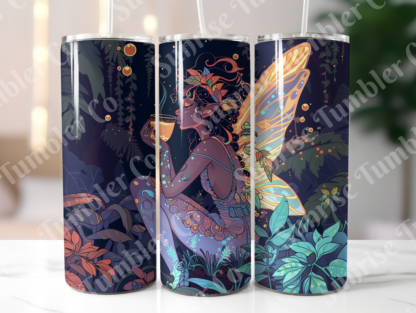 Fairy & Enchantress Variety Part 2 - 20oz and 30oz Tumblers (Glow In The Dark Green And Blue Available)