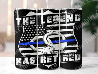 Military, Veteran & First Responders Variety Part 1 - 20oz and 30oz Tumblers (Glow In The Dark Green And Blue Available)